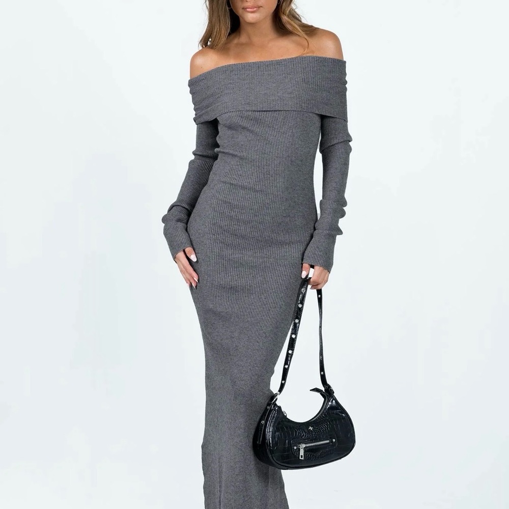 Princess Polly Off The Shoulder Maxi Dress